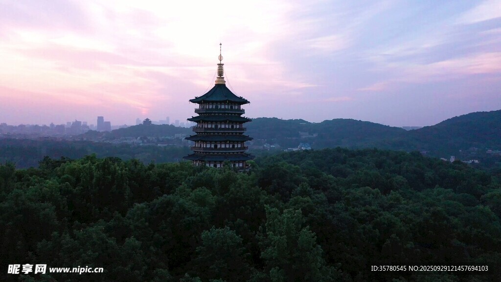 西湖旅游風(fēng)景區(qū)拍航拍素材