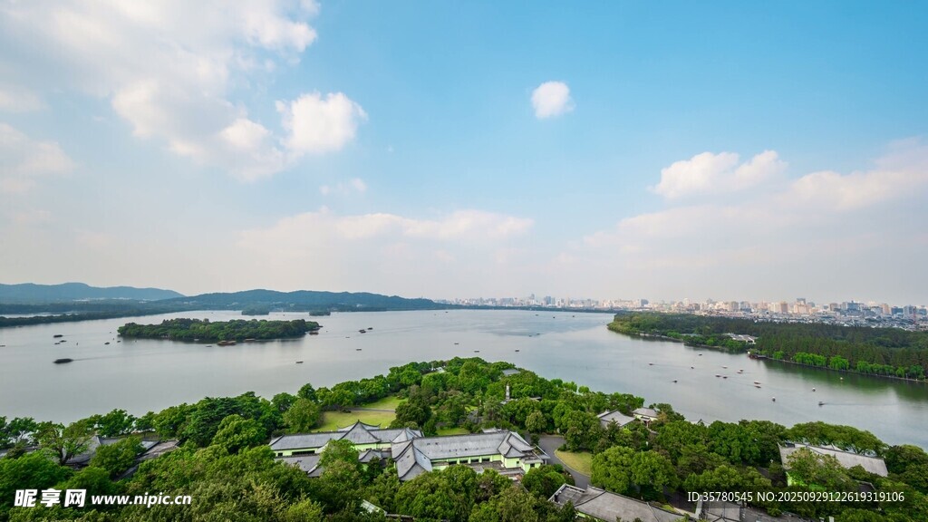 西湖旅游風(fēng)景區(qū)拍航拍素材