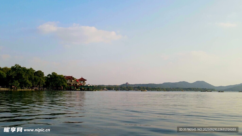 西湖旅游風(fēng)景區(qū)拍航拍素材