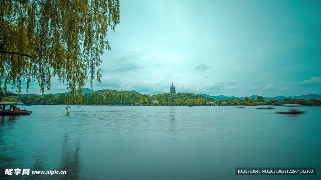 西湖旅游風(fēng)景區(qū)拍航拍素材