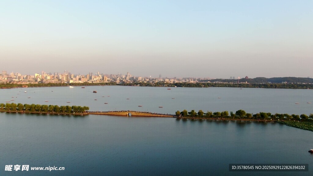 西湖旅游風(fēng)景區(qū)拍航拍素材