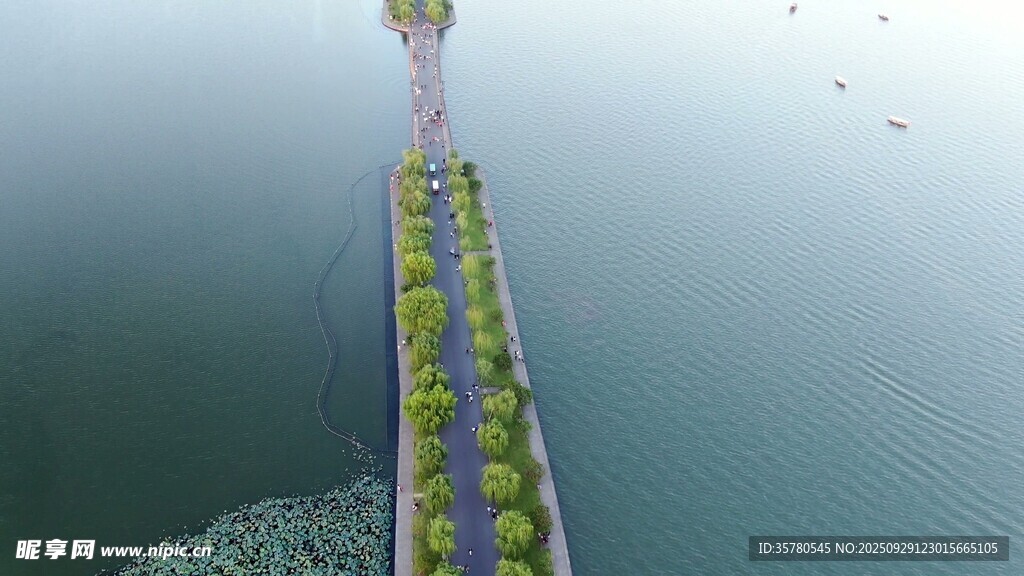 西湖旅游風(fēng)景區(qū)拍航拍素材