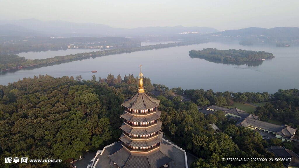 西湖旅游風(fēng)景區(qū)拍航拍素材
