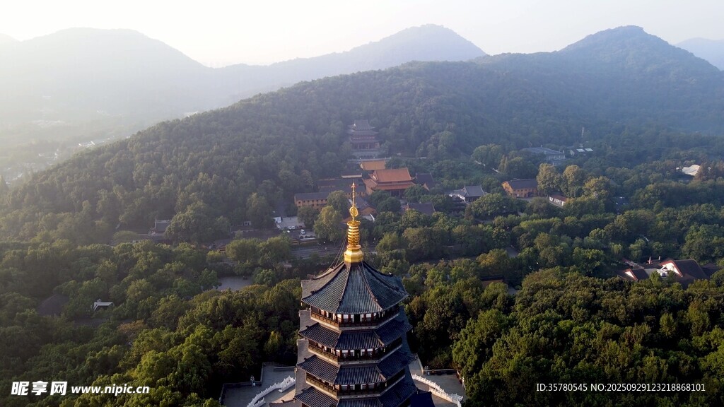 西湖旅游風(fēng)景區(qū)拍航拍素材