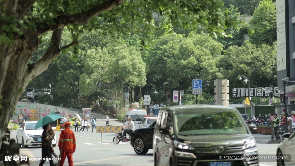 西湖旅游風景區(qū)拍航拍素材