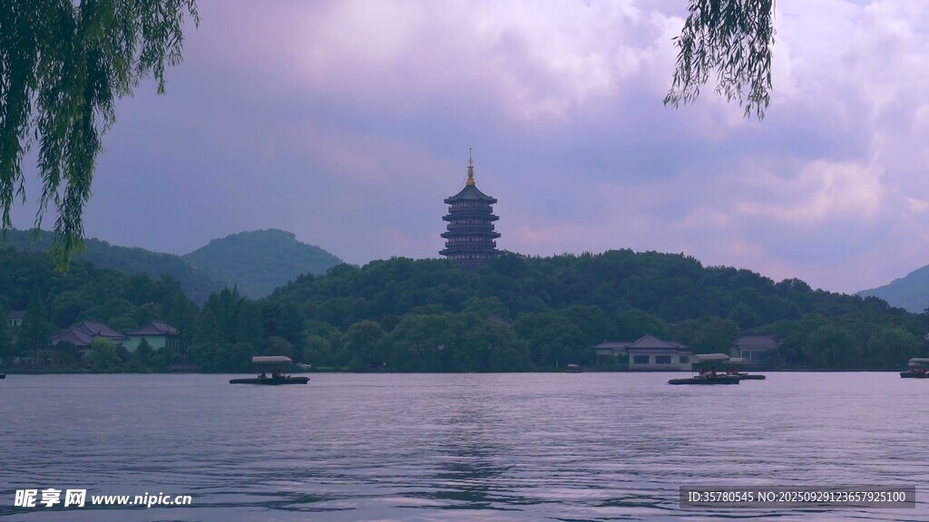 西湖旅游風(fēng)景區(qū)拍航拍素材