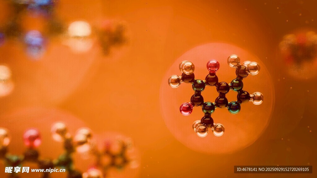 微觀世界的多彩分子結構