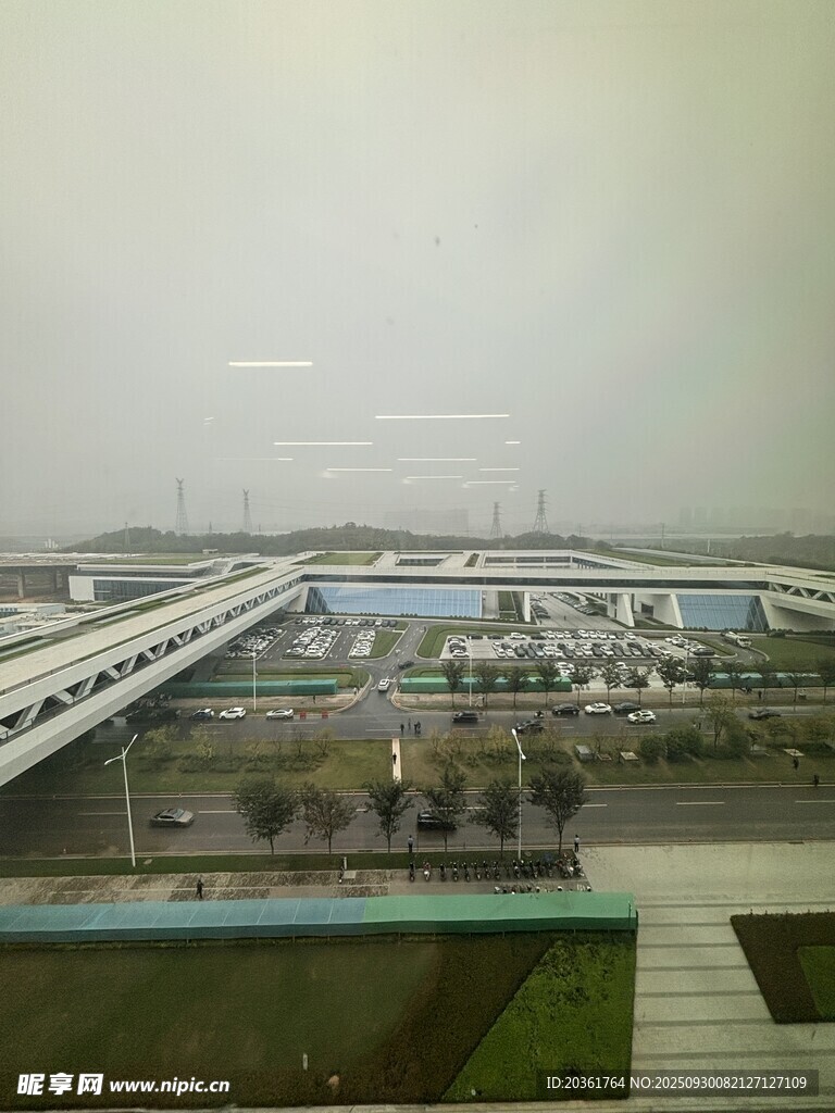 機(jī)場(chǎng)航站樓外景觀
