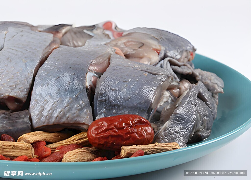 烏雞湯食材