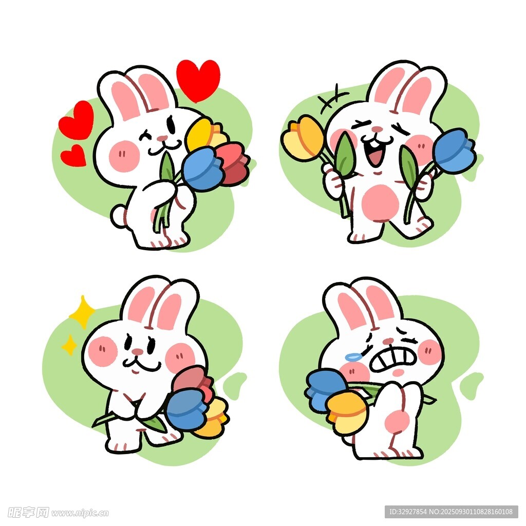 卡通兔子