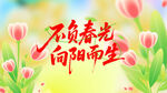 不負(fù)春光 向陽而生