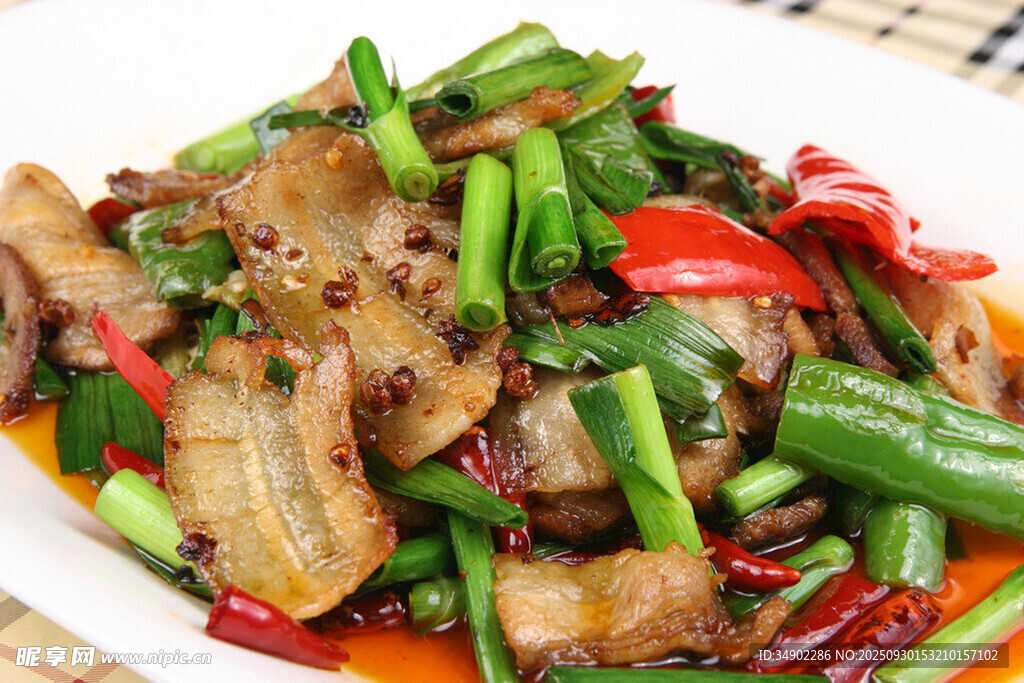 青椒炒五花肉