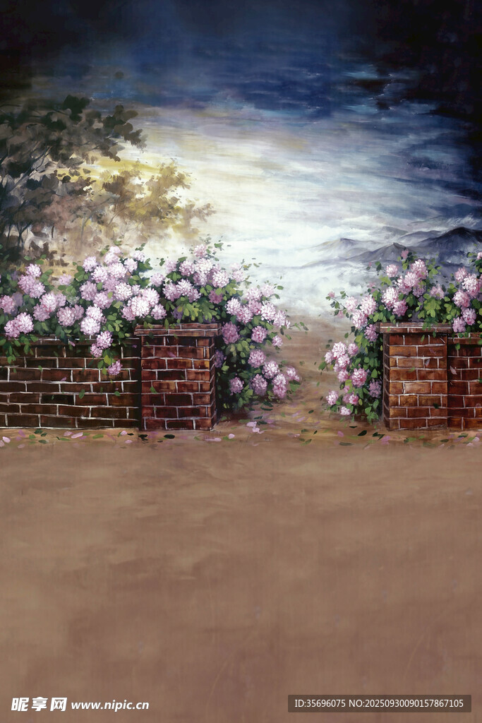 夢(mèng)幻花園入口景觀