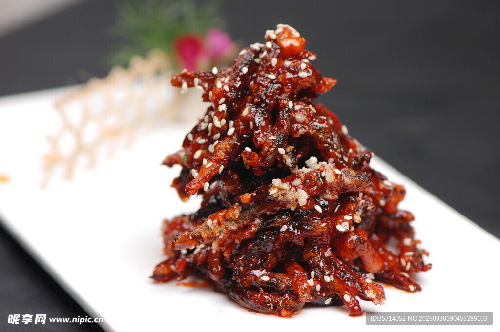 香辣芝麻牛肉干