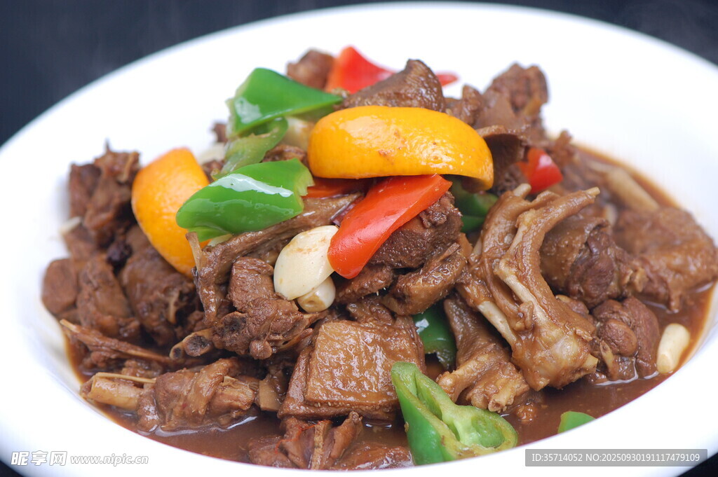 香辣美味炒鴨肉