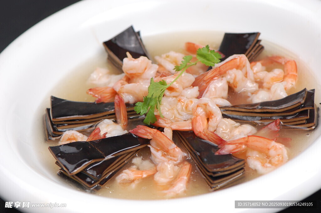蝦仁海帶湯