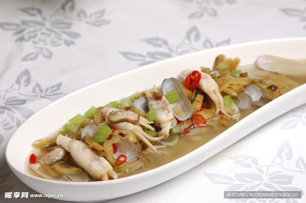 香辣花蛤美食誘人呈現(xiàn)