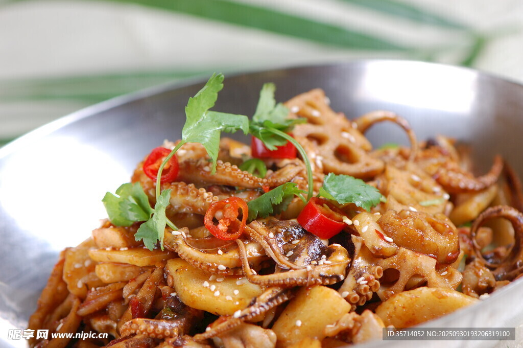美味炒魷魚須