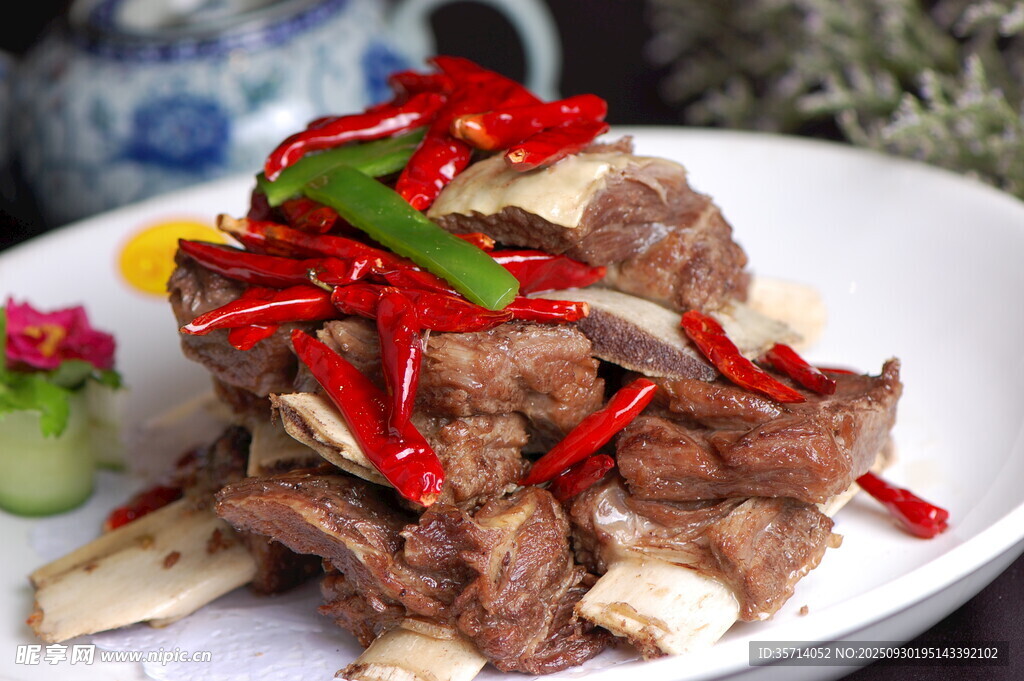 香辣美味涼拌牛肉條