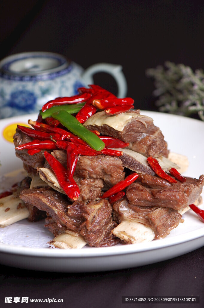 香辣美味涼拌牛肉