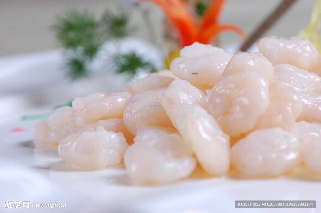 鮮嫩蝦仁美味佳肴呈現(xiàn)