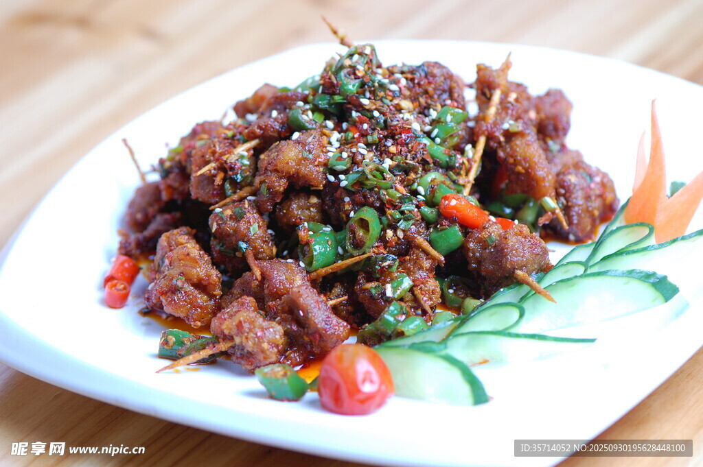 香辣孜然牛肉粒