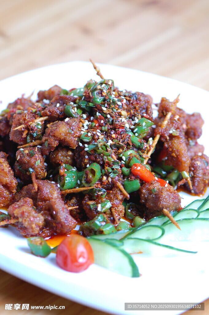 香辣孜然牛肉粒