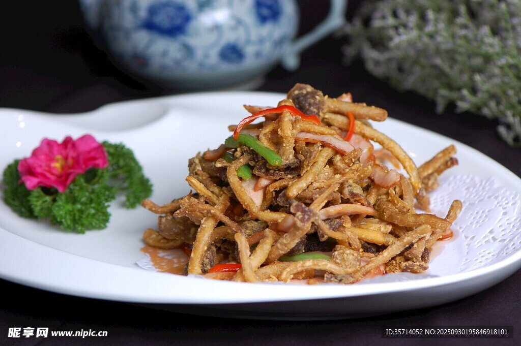 美味涼拌牛蒡絲