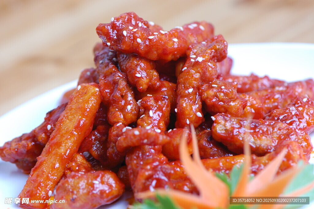 美味香辣牛肉條