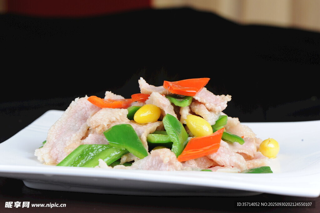 五彩雞肉蔬菜小炒