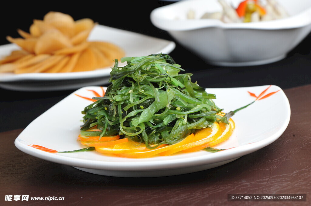 清新爽口的涼拌野菜