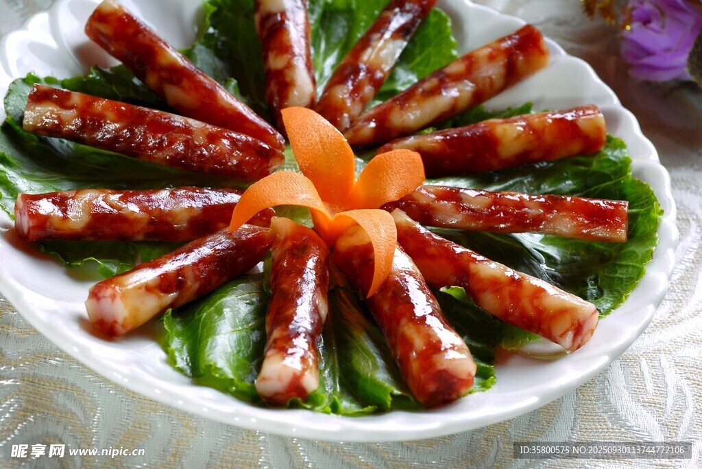 培根卷蔬菜擺盤美食