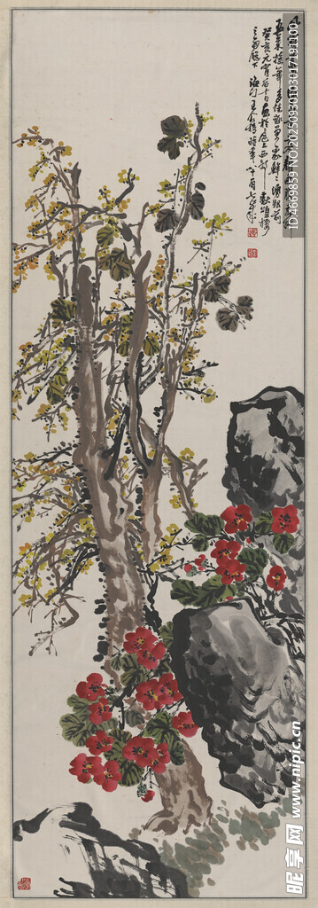 國(guó)畫(huà)花卉與鳥(niǎo)