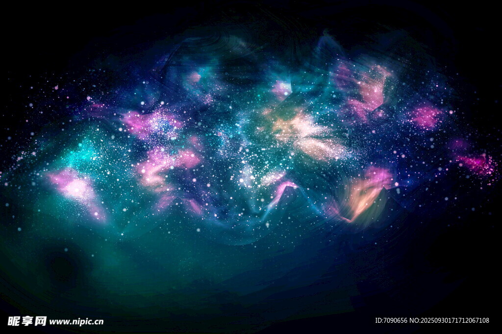 夢(mèng)幻絢麗的宇宙星云景觀