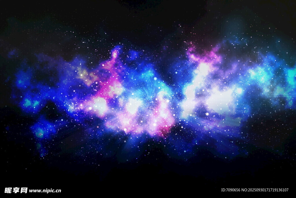 夢幻絢麗的宇宙星云景觀