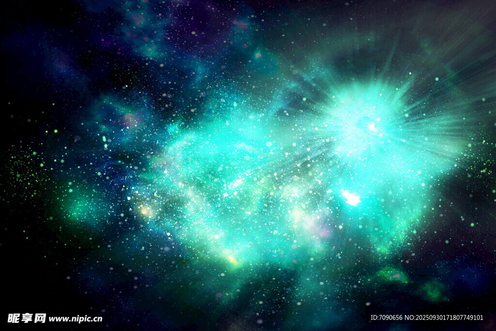 夢幻星云宇宙景象