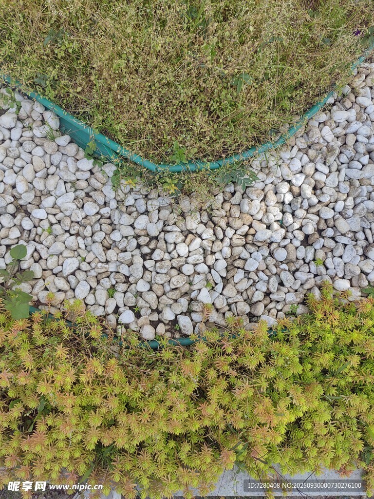 碎石綠植景觀