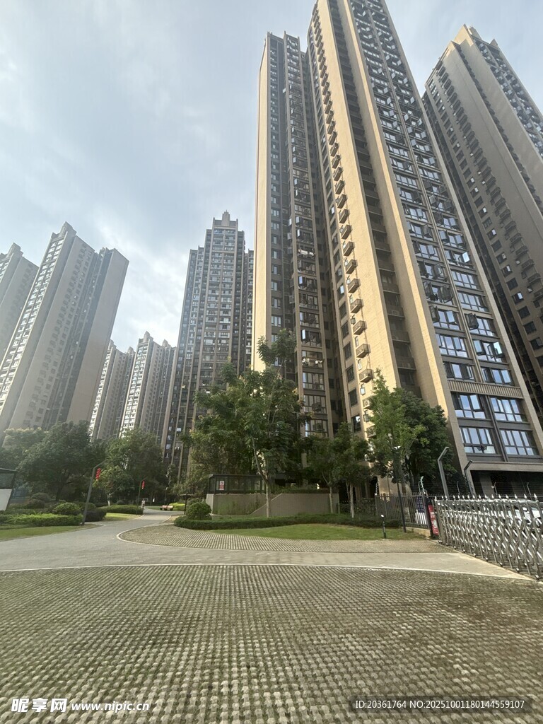 城市高層住宅區(qū)景觀