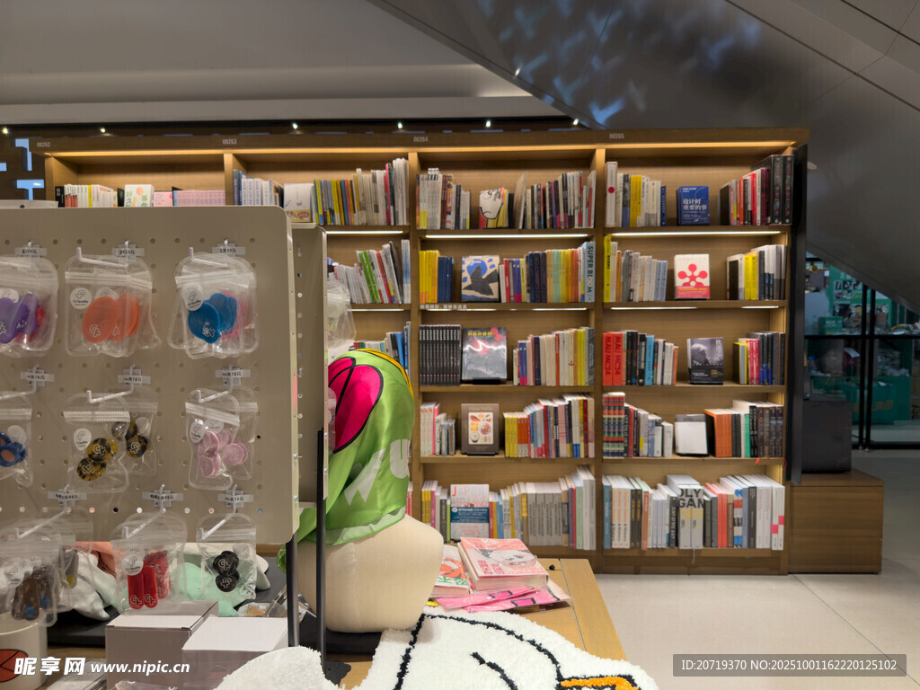 溫馨書店一角