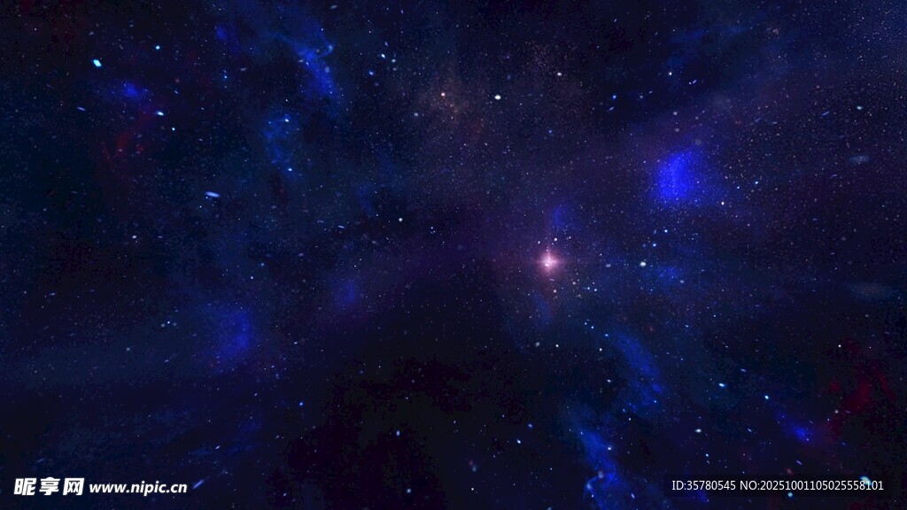 深邃璀璨的宇宙星空