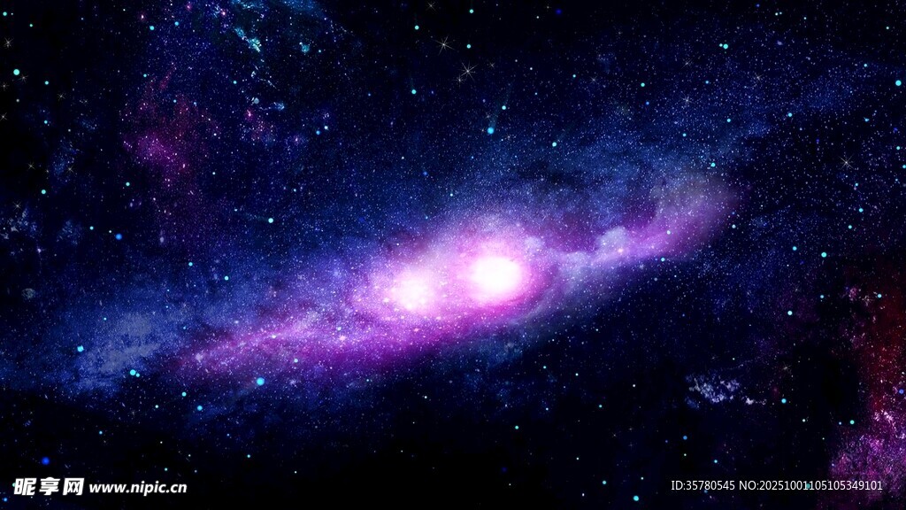 夢(mèng)幻絢麗的深邃宇宙星空