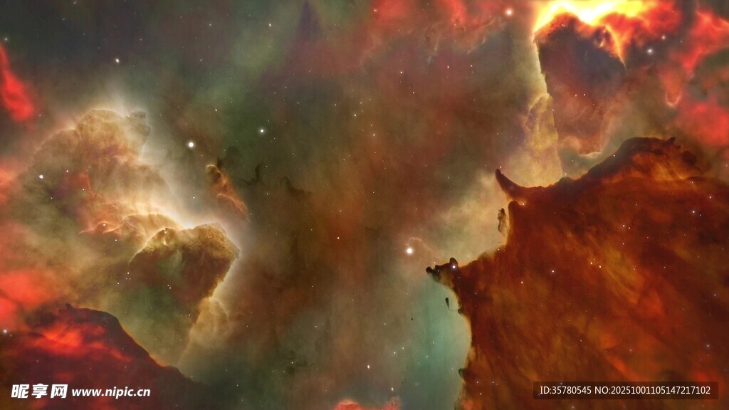 絢麗星云景觀