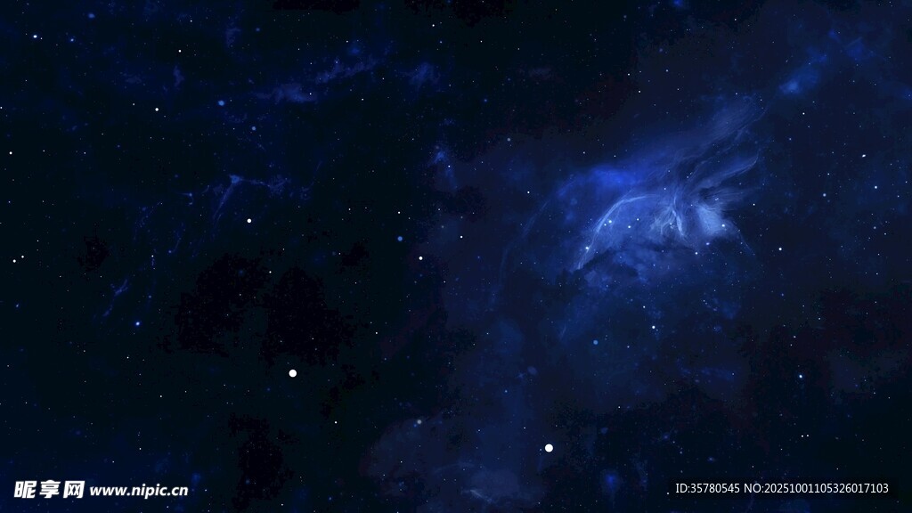 璀璨星空夜景