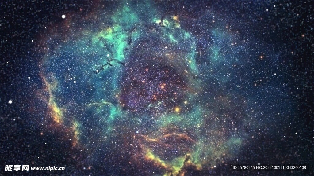 星空宇宙太空粒子視頻素材