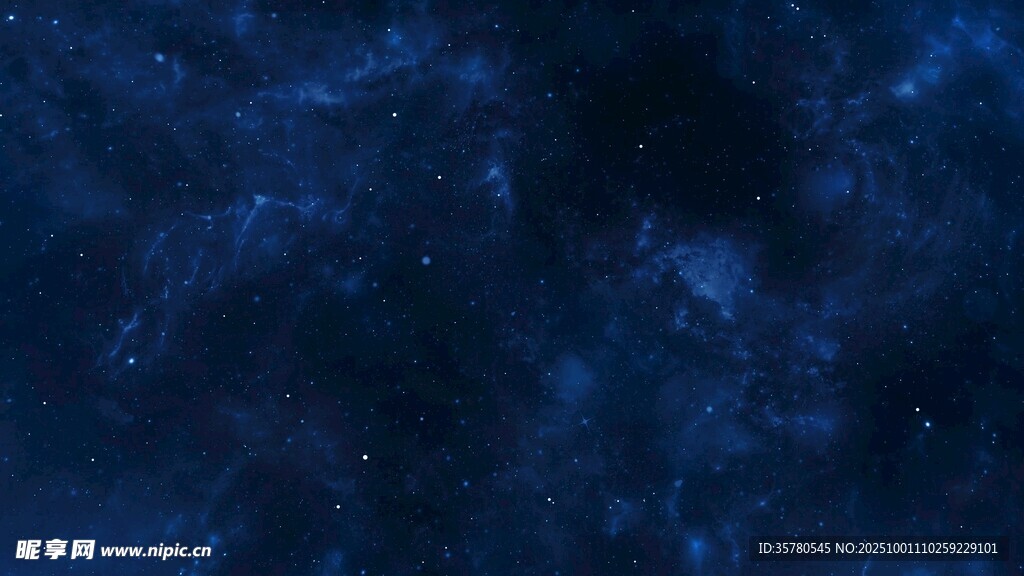 深邃夢幻的星空景象
