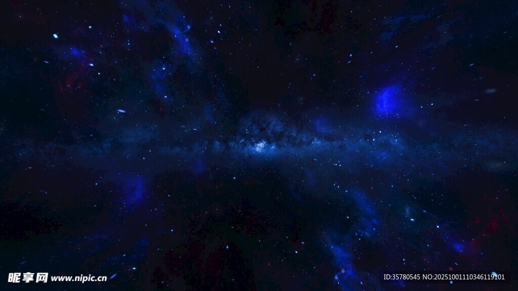夢幻深邃的浩瀚星空