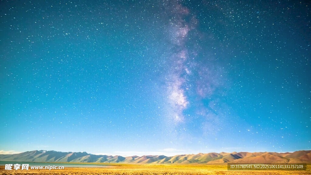 曠野之上的璀璨星空