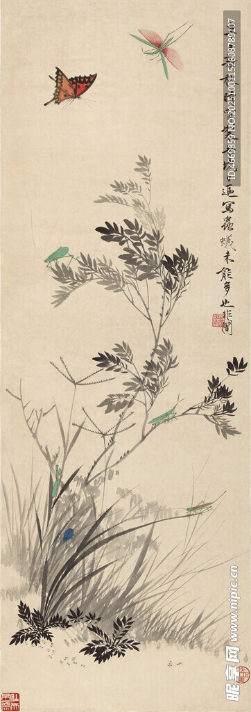 中式花鳥圖