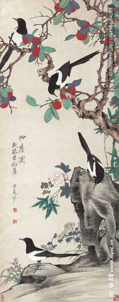 花鳥圖繪