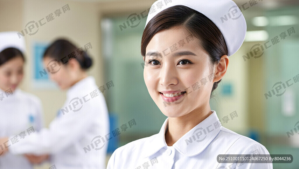 端莊大方 美麗的護士形象照片